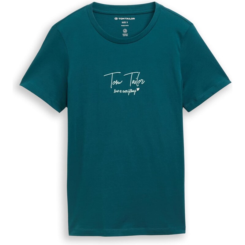 TOM TAILOR Tričko jedľová / pastelovo zelená 67399833