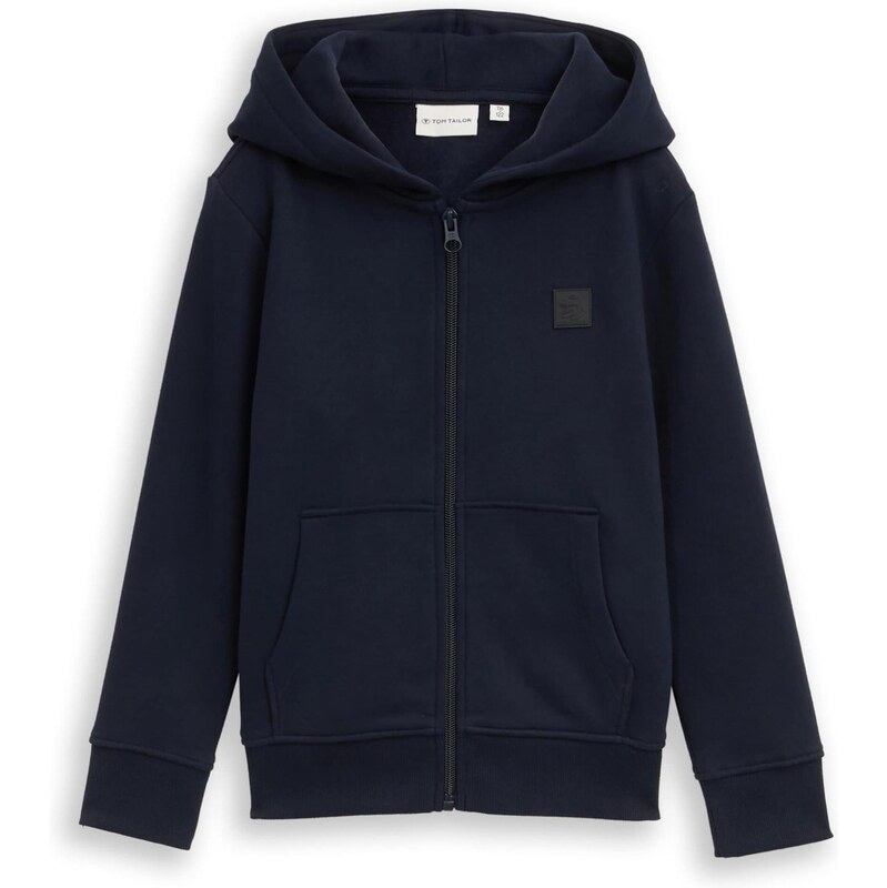 TOM TAILOR Tepláková bunda tmavomodrá 67399868