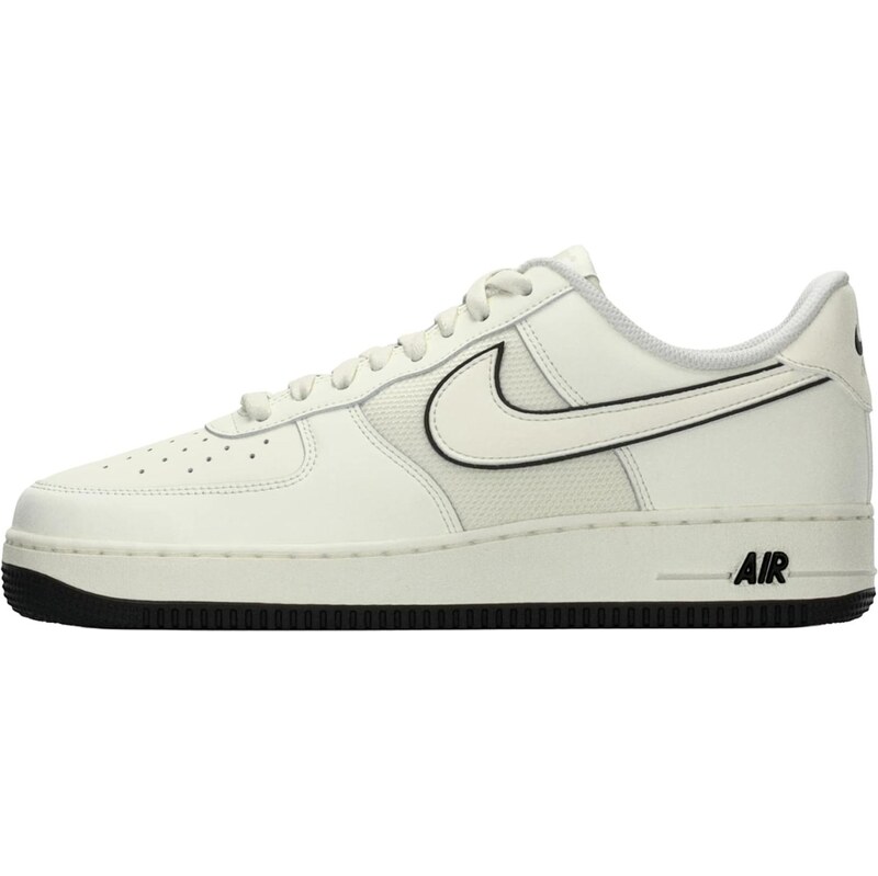 Nike Sportswear Nízke tenisky AIR FORCE 1 07 svetlobéžová / čierna 67399888