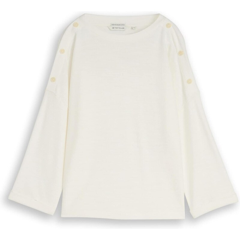 TOM TAILOR Tričko biela 67399941