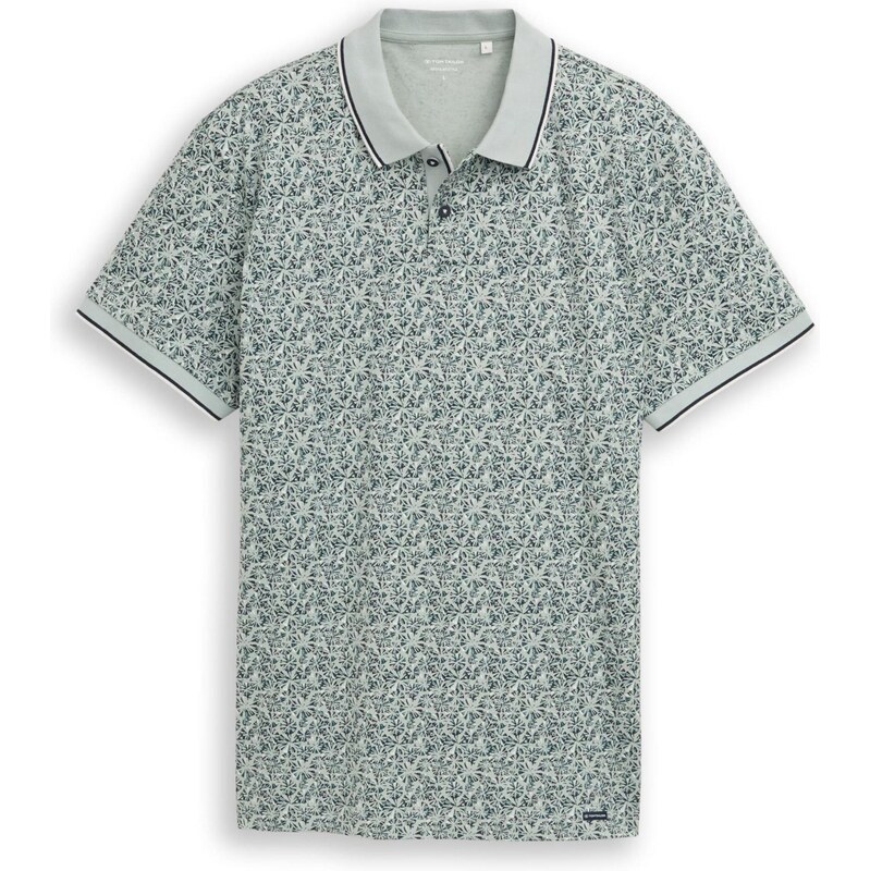 TOM TAILOR Tričko tmavomodrá / smaragdová / mätová / biela 67399945