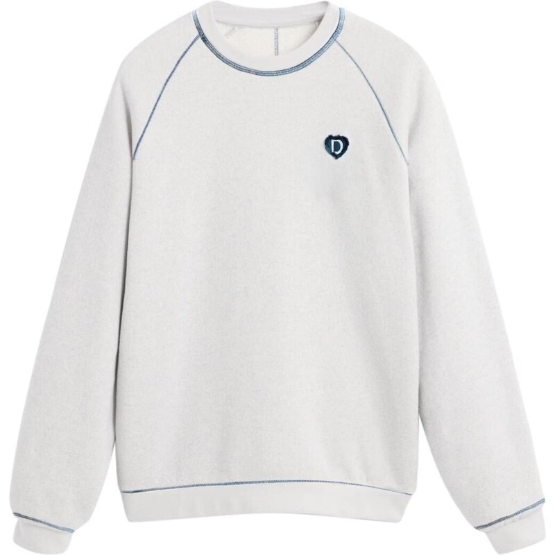 Desigual Mikina šedobiela 67399957