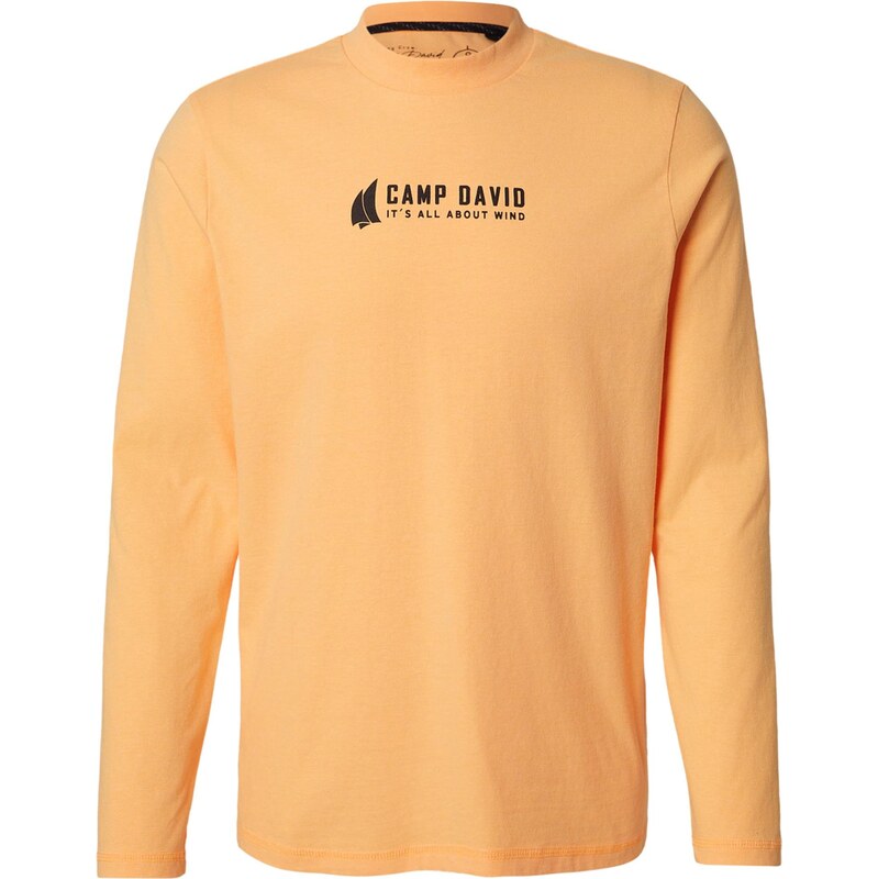 CAMP DAVID Tričko oranžová / čierna 67399971