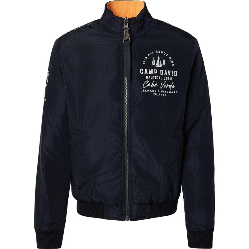 CAMP DAVID Prechodná bunda tmavomodrá / oranžová 67399984