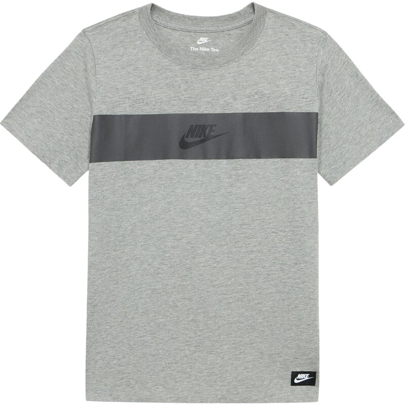 Nike Sportswear Tričko BRANDMARK sivá / tmavosivá / čierna 67400033