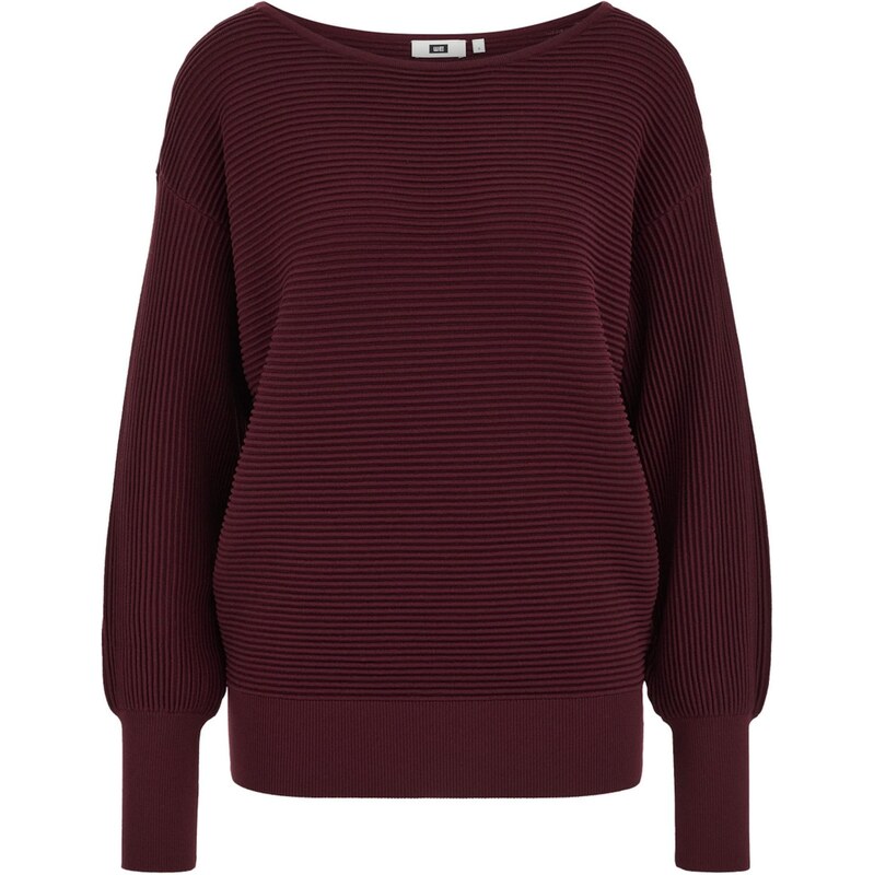 WE Fashion Sveter vínovo červená 67400040