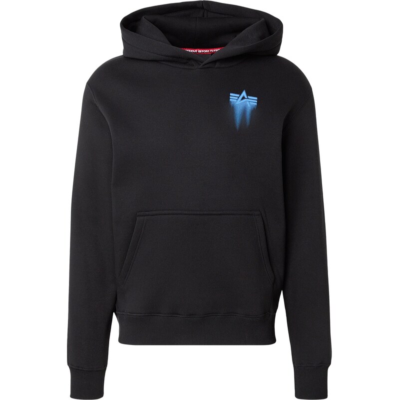 ALPHA INDUSTRIES Mikina svetlomodrá / čierna / biela 67400062