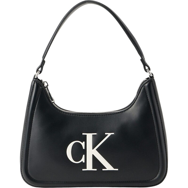 Calvin Klein Kabelka na rameno čierna / biela 67400068