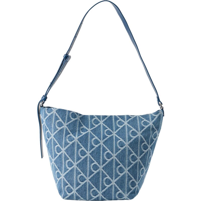 Calvin Klein Kabelka na rameno modrá denim / biela 67400083