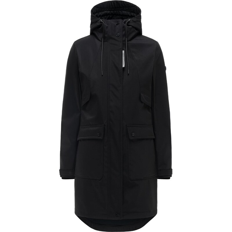NAVAHOO Funkčný kabát Morgennebel 14 čierna 67415250