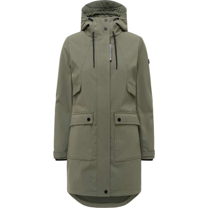 NAVAHOO Funkčný kabát Morgennebel 14 olivová 67415251