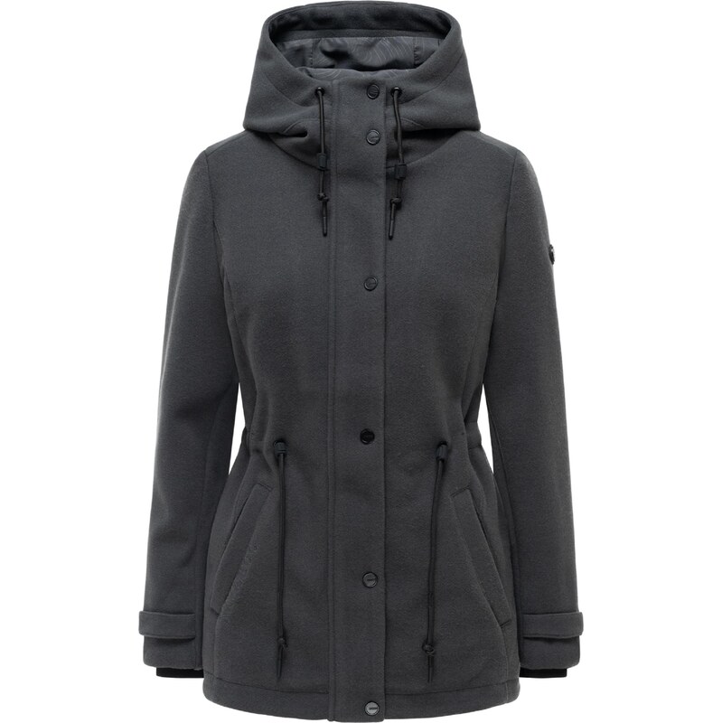 NAVAHOO Prechodný kabát Lächelstern 14 antracitová 67415272