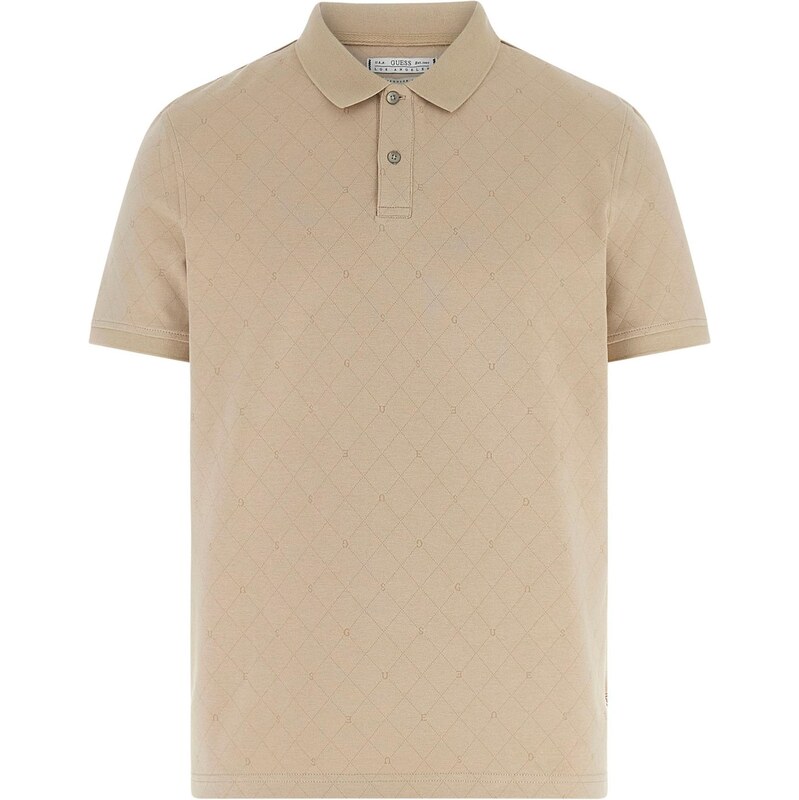 GUESS Tričko béžová / tmavobéžová 67400161