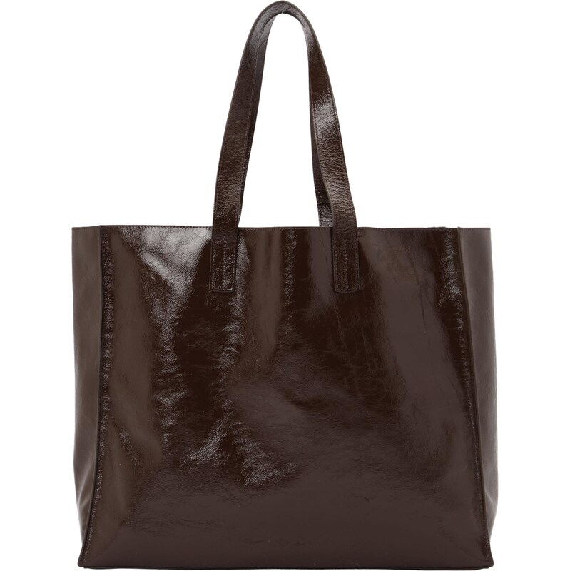 & Other Stories Shopper tmavohnedá 67400195