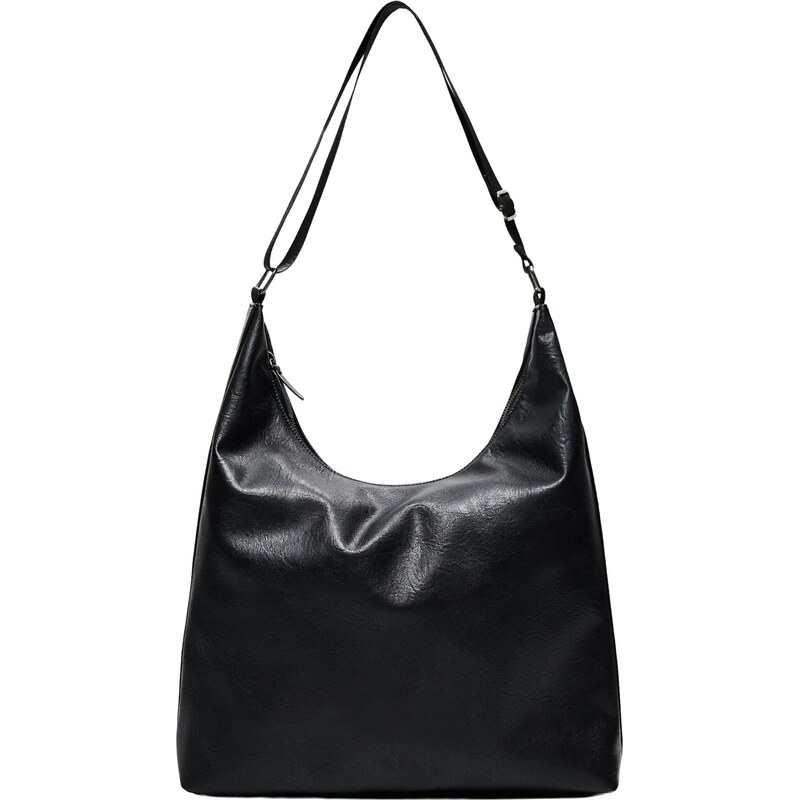 Bershka Taška cez rameno čierna 67400228