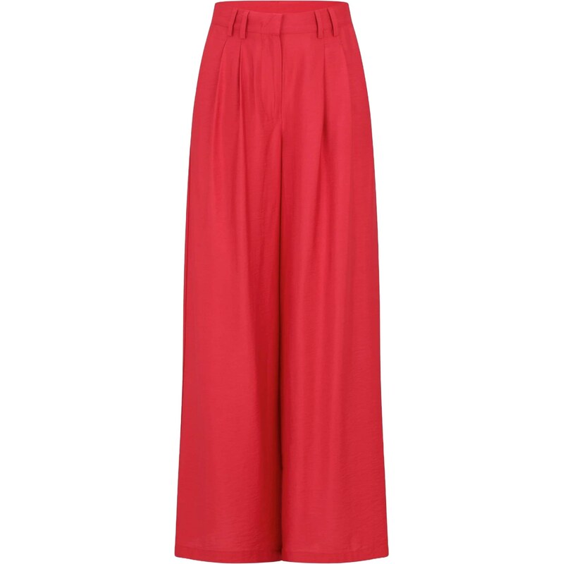 Guido Maria Kretschmer Women Plisované nohavice Finja svetločervená 67400229