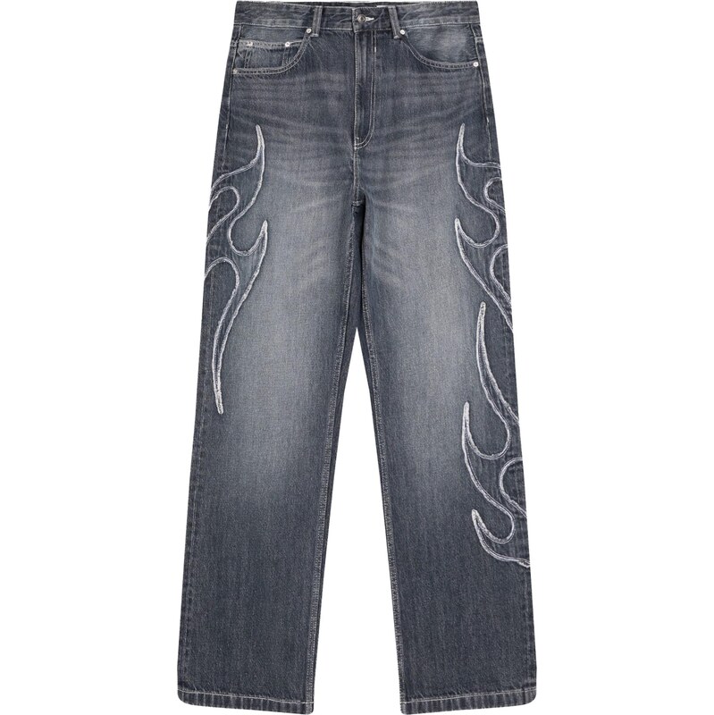 Bershka Džínsy tmavomodrá 67400280