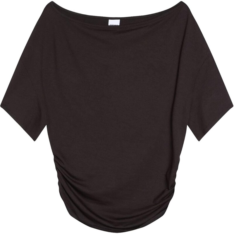 Bershka Tričko čierna 67400290