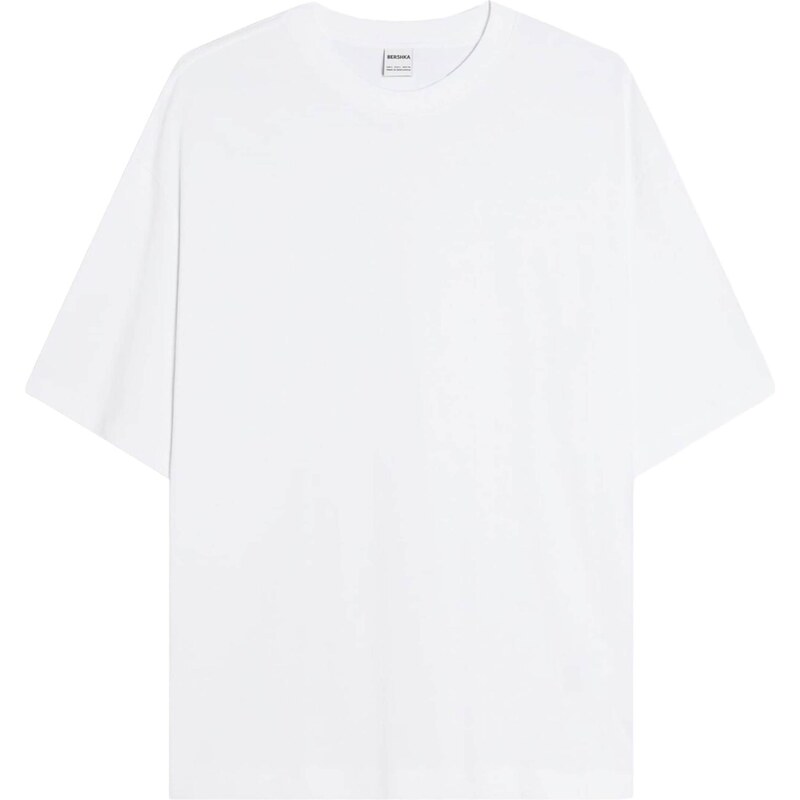 Bershka Tričko biela 67400281
