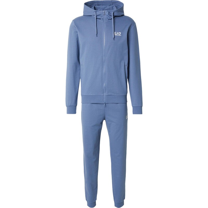 EA7 Emporio Armani Joggingová súprava nebesky modrá / biela 67400350