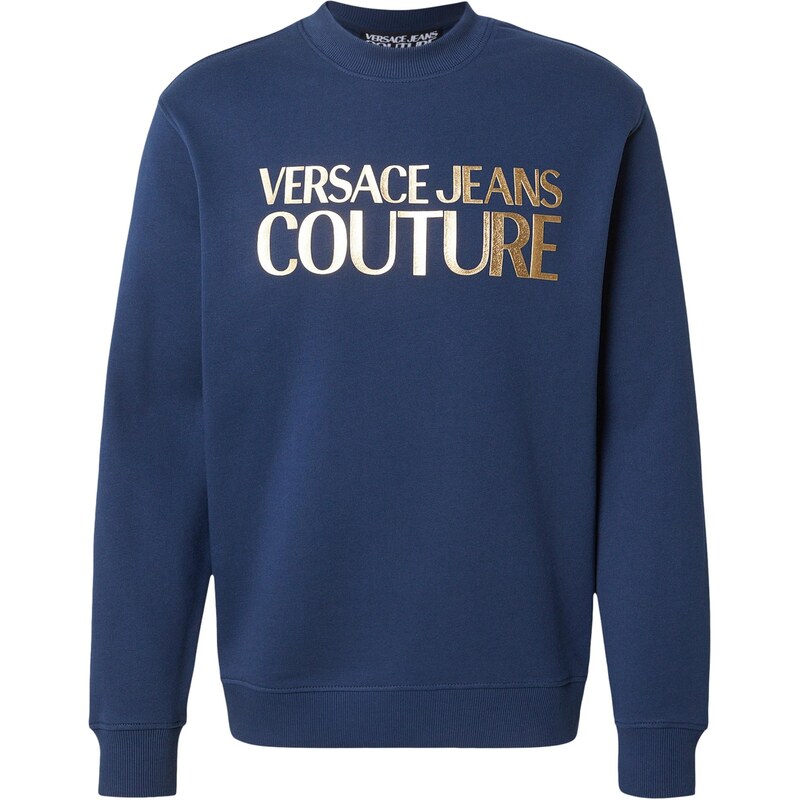 Versace Jeans Couture Mikina 80GAIT00 tmavomodrá / zlatá 67400368