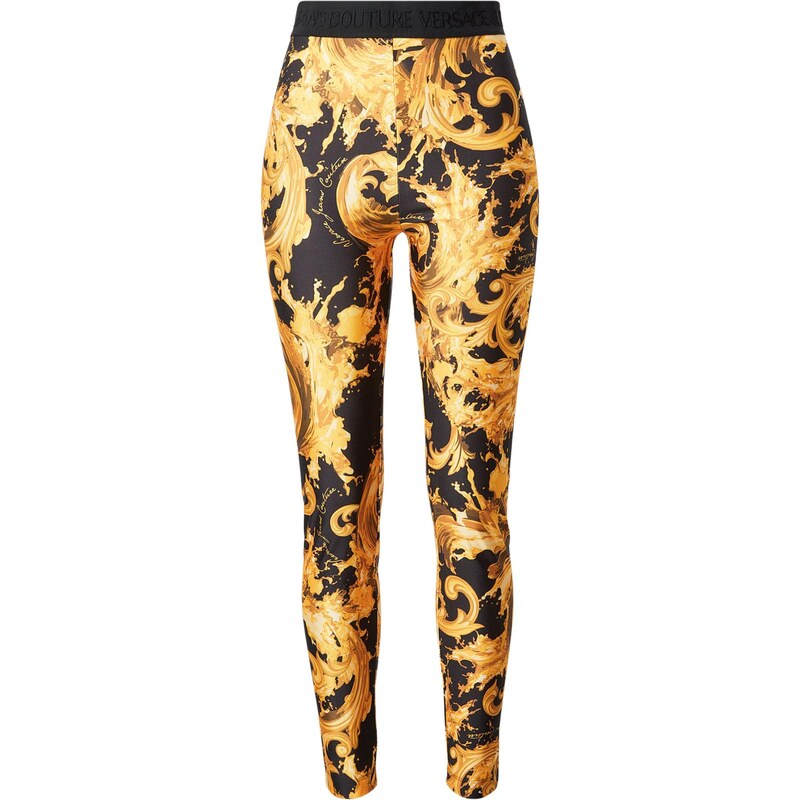 Versace Jeans Couture Legíny žltá / oranžová / čierna 67400391