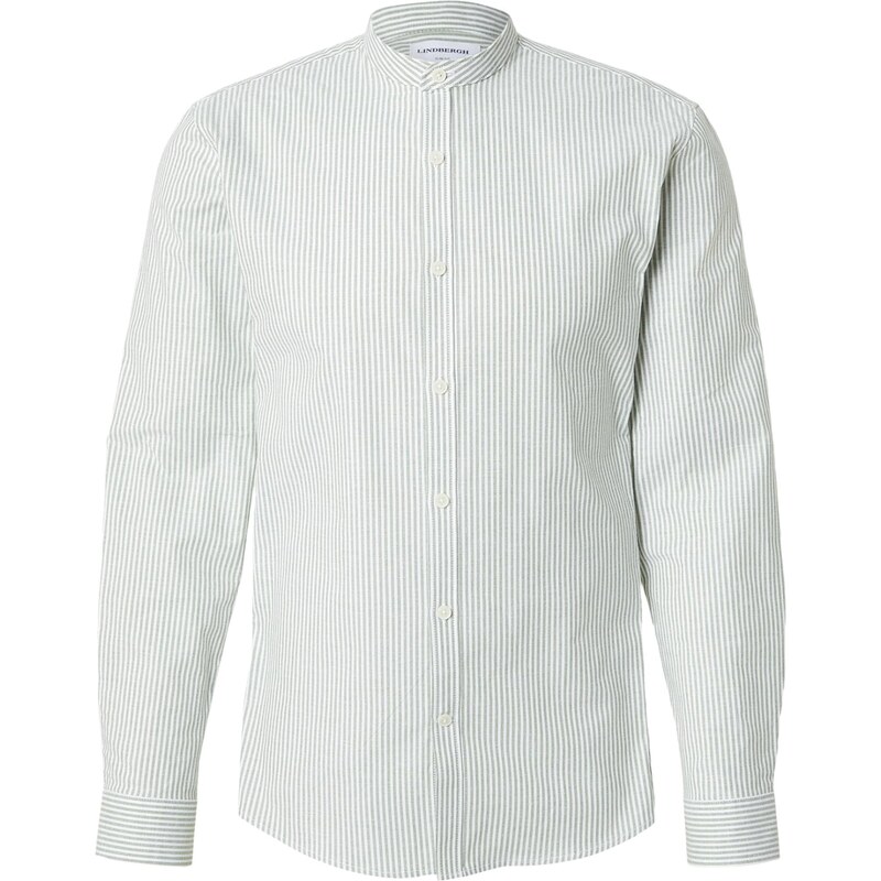 Lindbergh Košeľa Manderin pastelovo zelená / biela 67400398