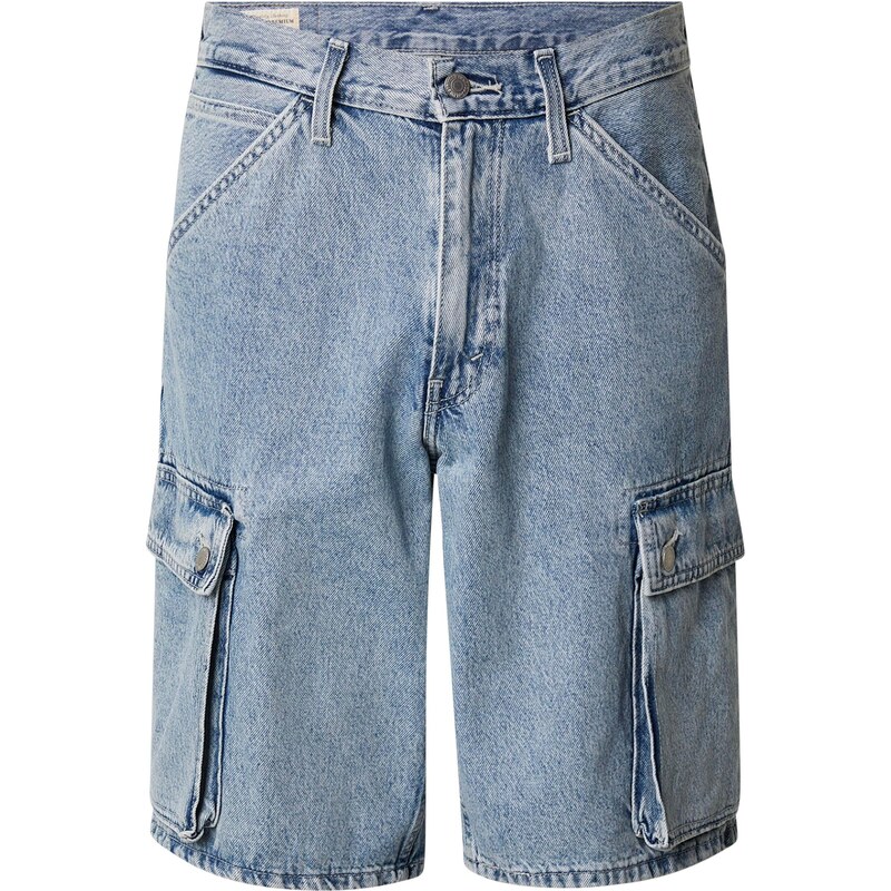 LEVIS Rifľové kapsáče 478 BAGGY modrá denim 67400431