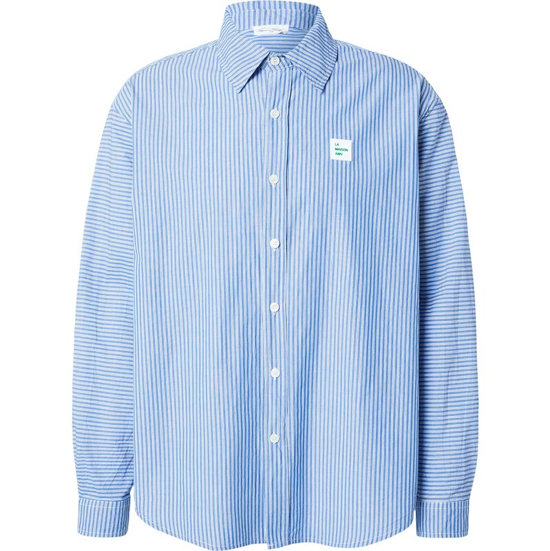 AMERICAN VINTAGE Košeľa ZATYBAY svetlomodrá / biela 67400428