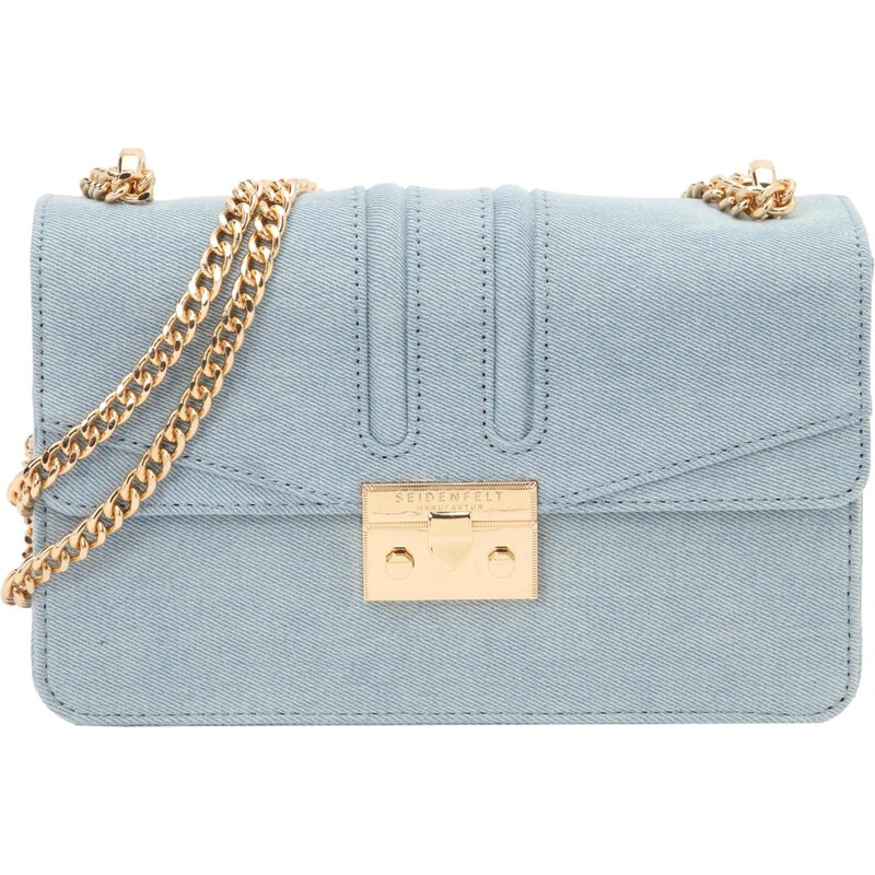 Seidenfelt Taška cez rameno Roros East-West svetlomodrá 67400515