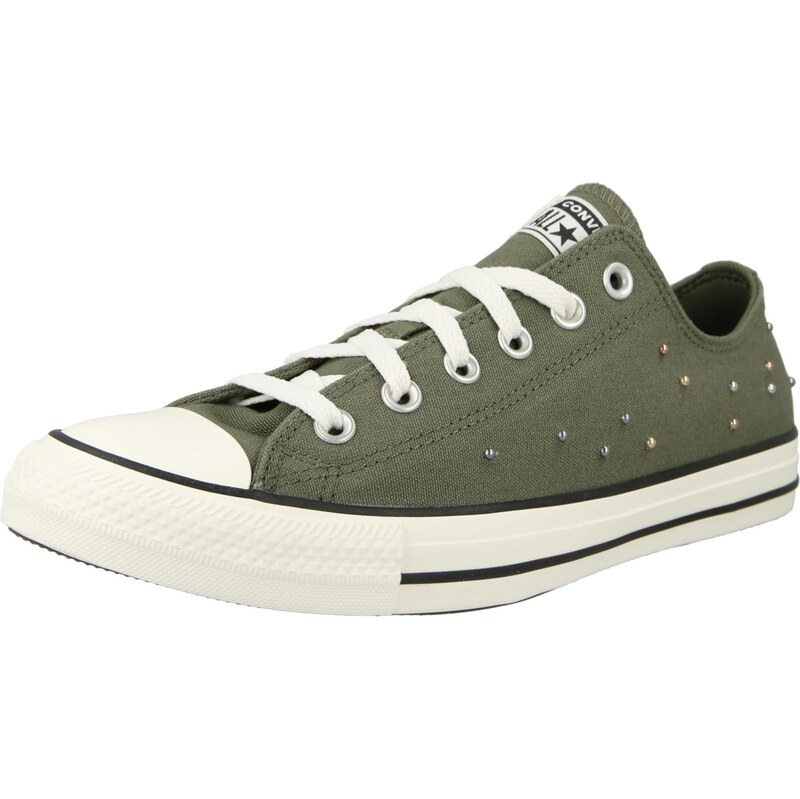 CONVERSE Nízke tenisky CTAS OX zlatá / olivová / strieborná 67400520