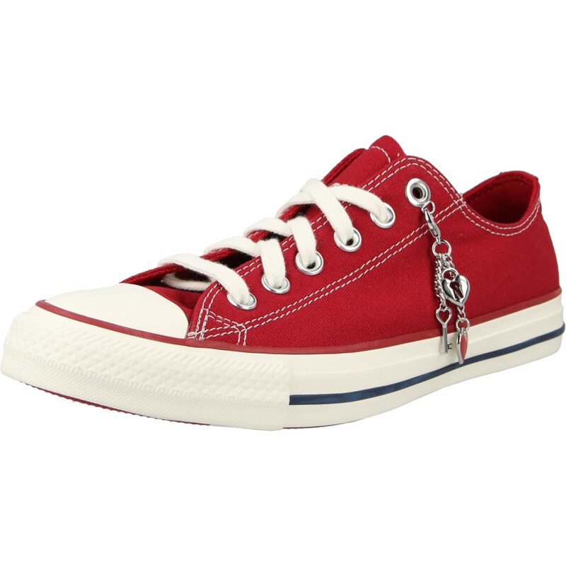 CONVERSE Nízke tenisky Ctas tmavočervená / biela 67400532