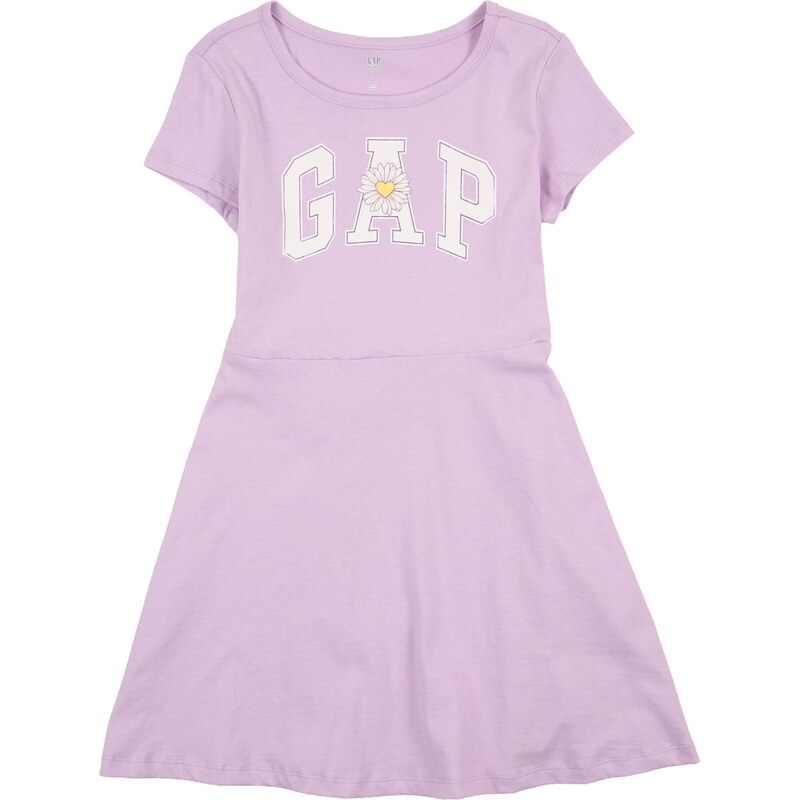 GAP Šaty levanduľová / biela 67400552