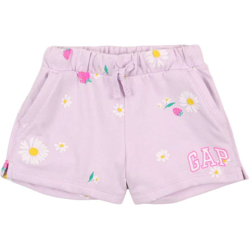 GAP Nohavice žltá / orgovánová / ružová / biela 67400579