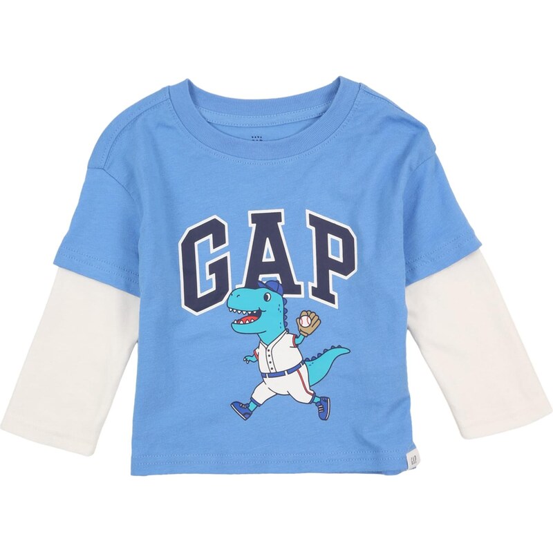 GAP Tričko krémová / námornícka modrá / tyrkysová / pastelovo modrá 67400595