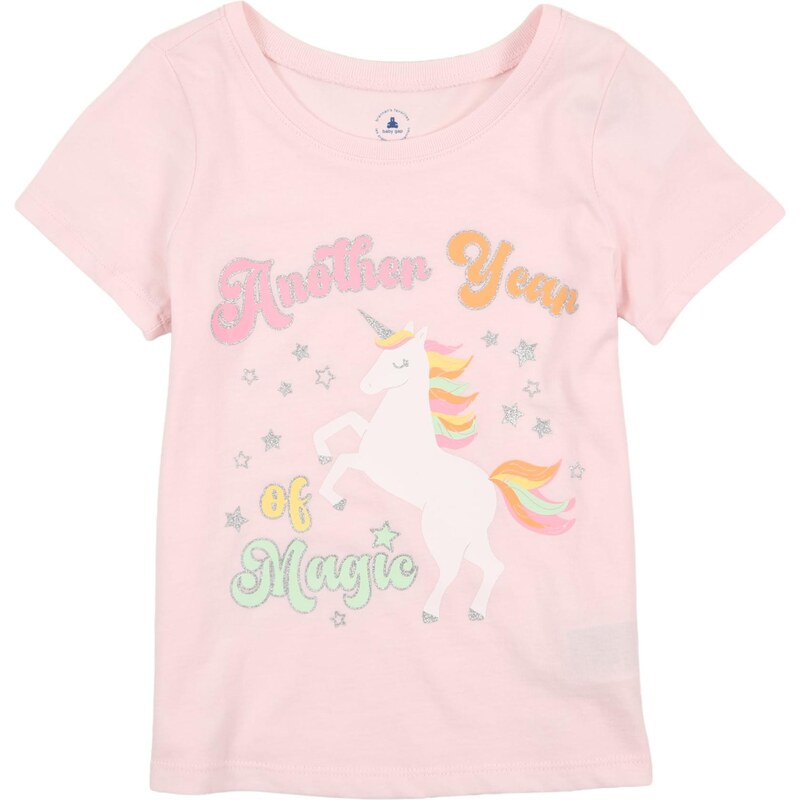 GAP Tričko BDAY oranžová / ružová / svetloružová / biela 67400613