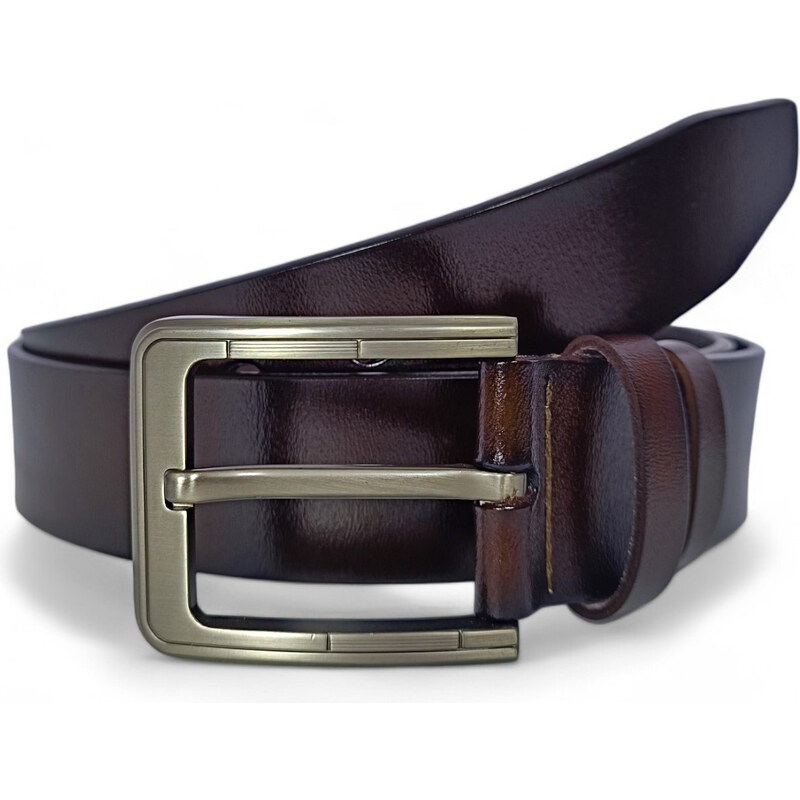 Pánsky kožený opasok hnedý Bergamo Brown 67388301