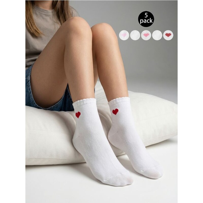 Sinsay - Ponožky, 5-Balenie - viacfarebná 67396345