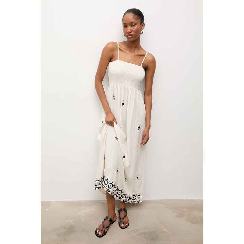 Ľanové šaty Answear.LAB 63847324