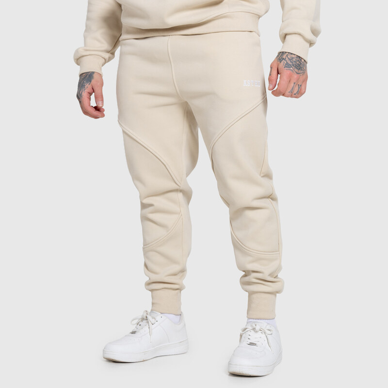 Pánske tepláky Iron Aesthetics ASTHX, béžové 67404546