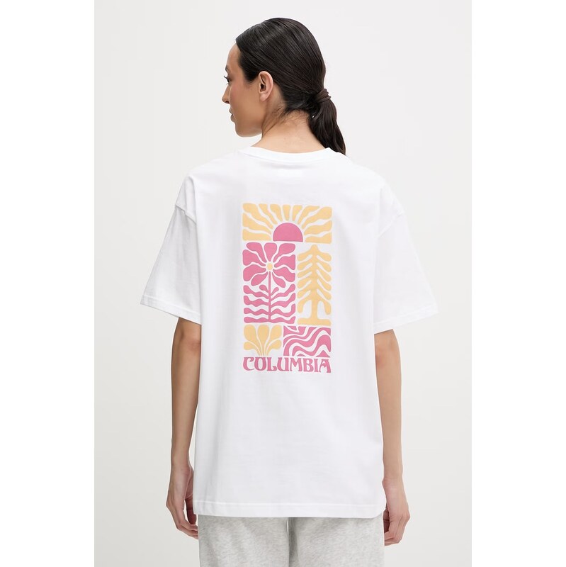 Bavlnené tričko Columbia Rolling Bend 67404927