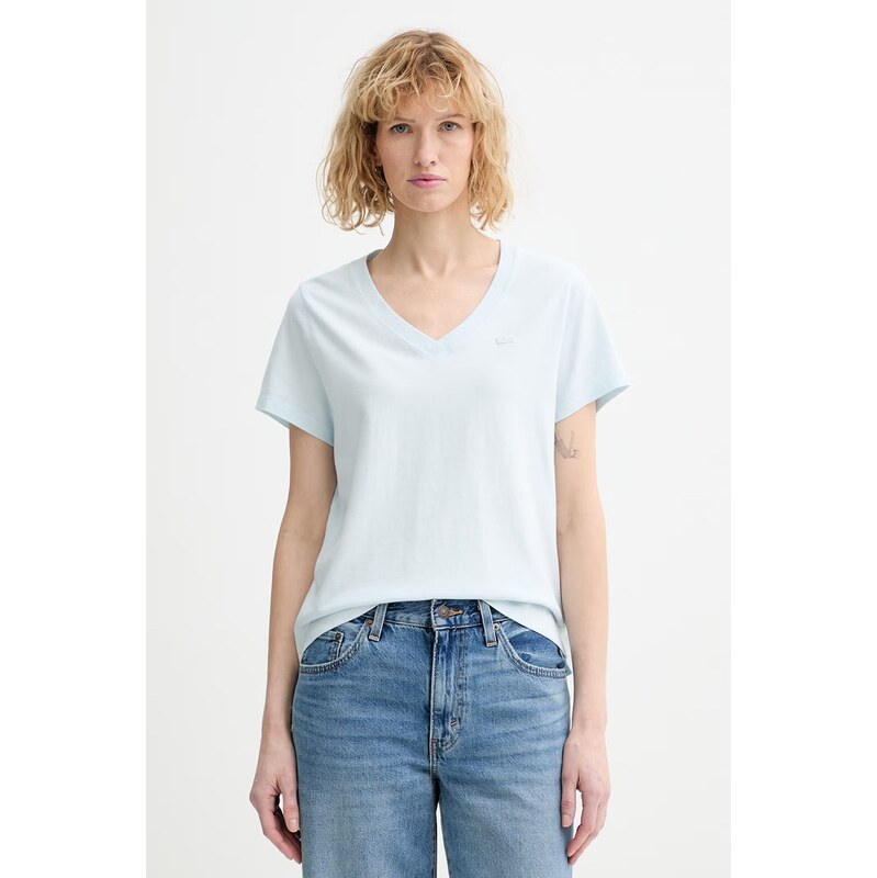 Bavlnené tričko Levis T2 PERFECT V LSE HOUSEMARK 67403701