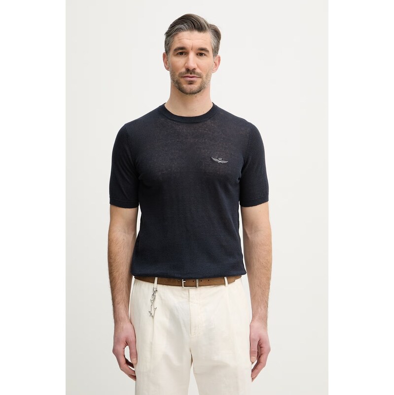 Ľanové tričko Aeronautica Militare 67403715