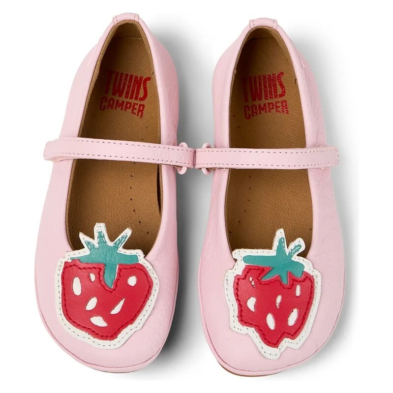 Detské kožené balerínky Camper TWS Kids 67404496