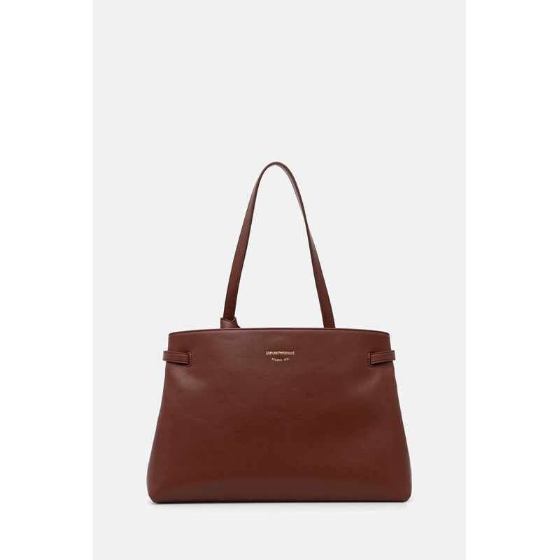 Kožená kabelka Emporio Armani 67404213