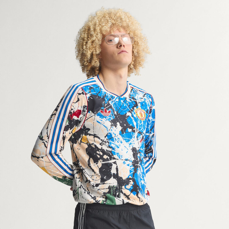 Adidas Dres s dlhým rukávom Manchester United Stone Roses 67404527