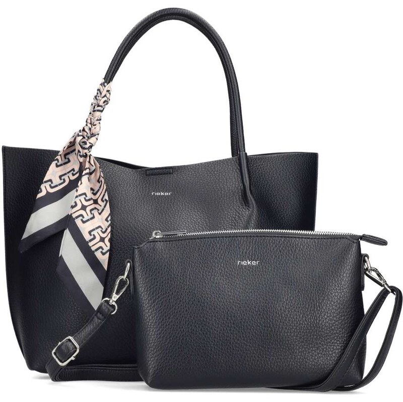 Dámska kabelka RIEKER H1399-00 čierna S6 67405098