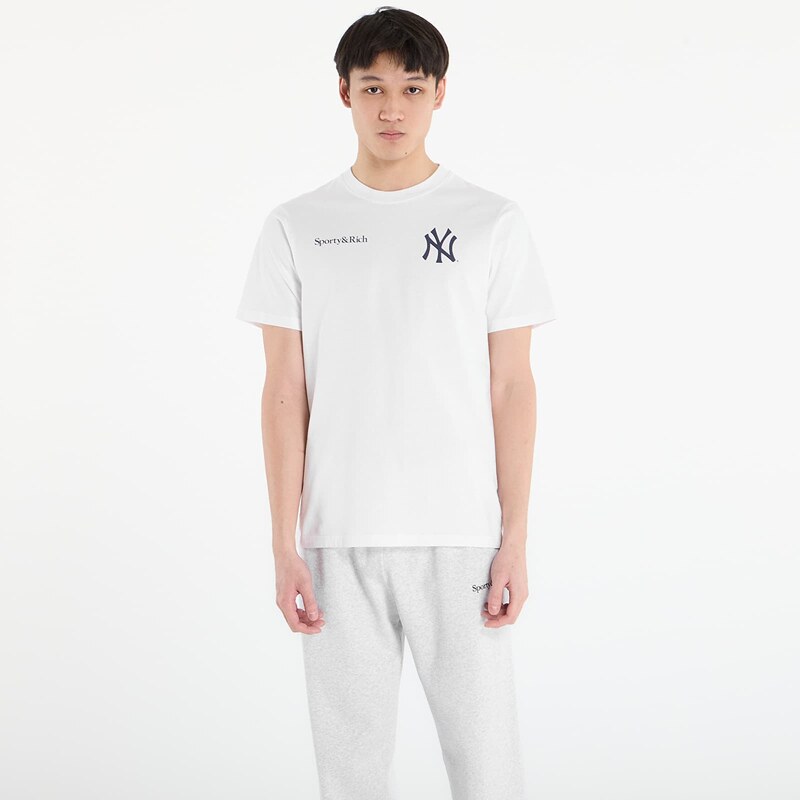 Tričko Sporty & Rich Yankees Curve T-Shirt UNISEX White S 67406827