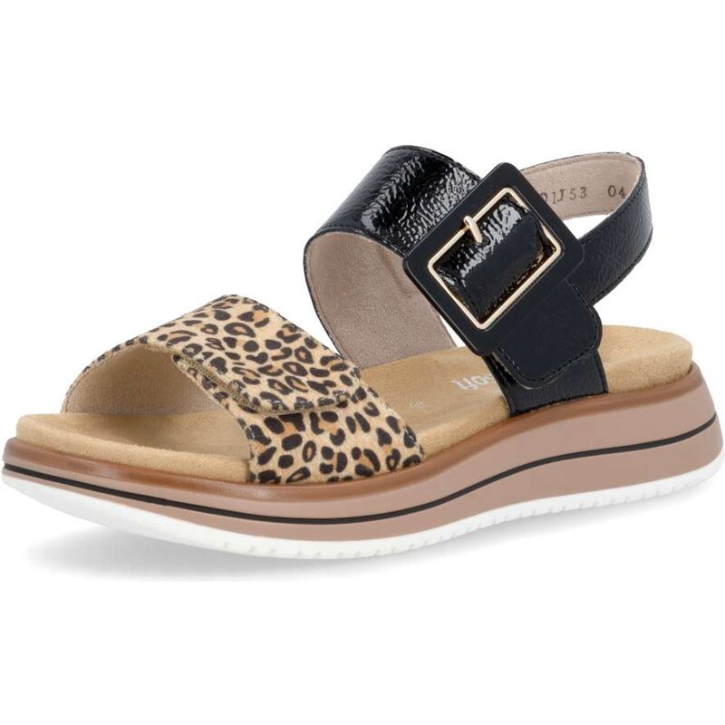 RIEKER Dámske sandále REMONTE D1J53-04 čierna S6 67406956