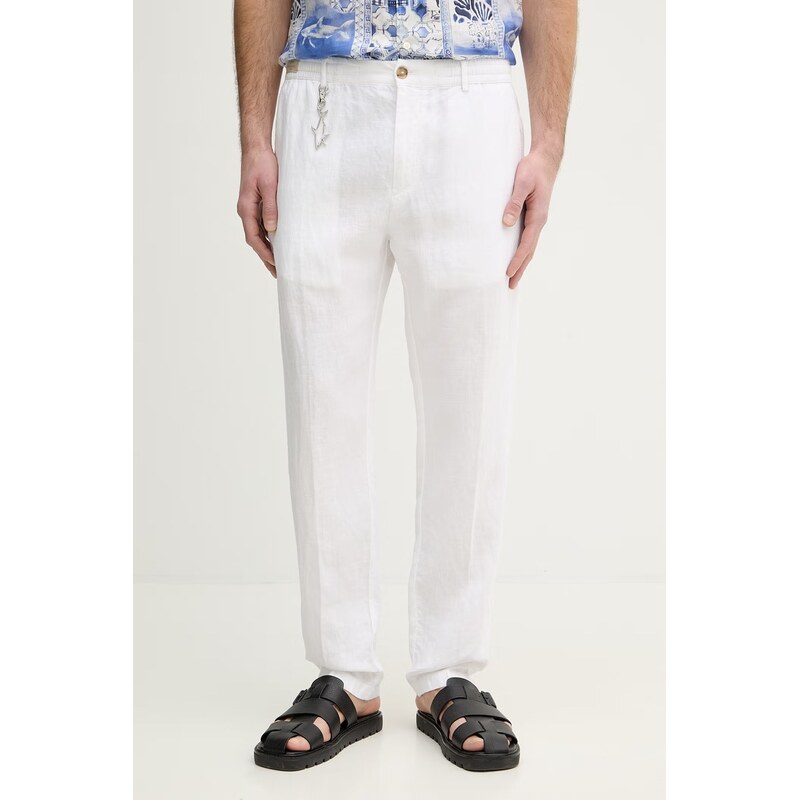 Ľanové nohavice Paul&Shark 67408189